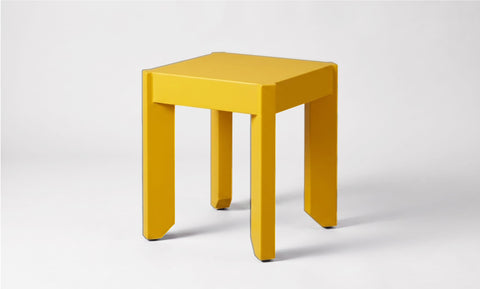 Bevel Stool/Side Table Metal