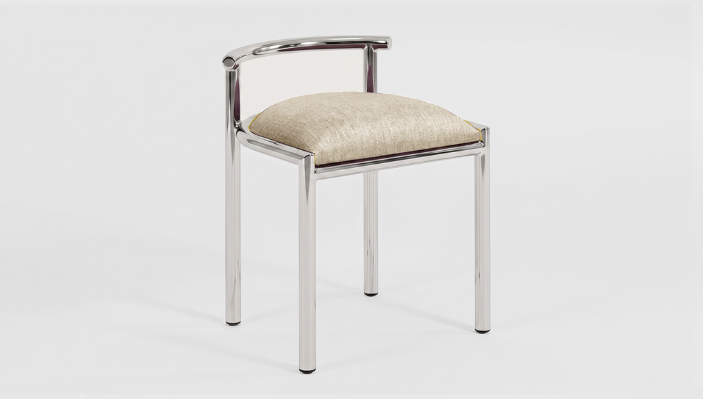 Cinta Cafe Stool - Stainless