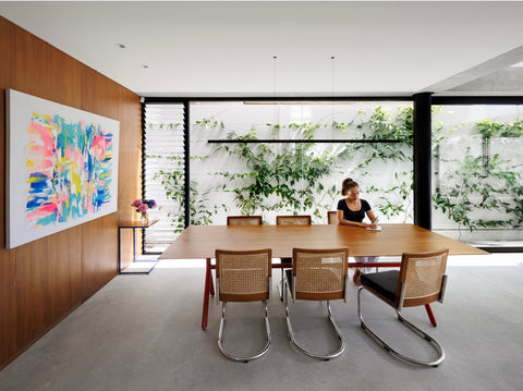 reddie-raw rectangular Andi Meeting Table / Hot Desk