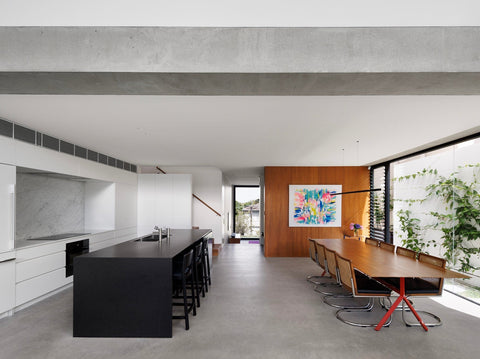 reddie-raw rectangular Andi Meeting Table / Hot Desk