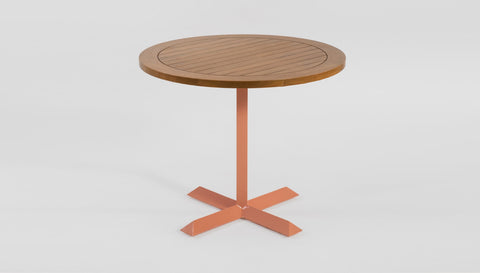 reddie-raw outdoor table Andi Outdoor Pedestal Table Round