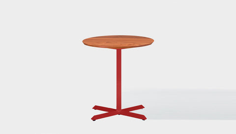 reddie-raw round Andi Pedestal Cafe & Bar Table (2 Heights)