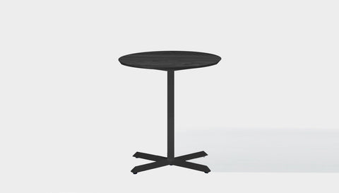 reddie-raw round Andi Pedestal Cafe & Bar Table (2 Heights)