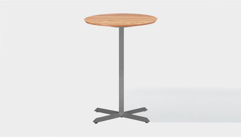 reddie-raw round Andi Pedestal Cafe & Bar Table (2 Heights)