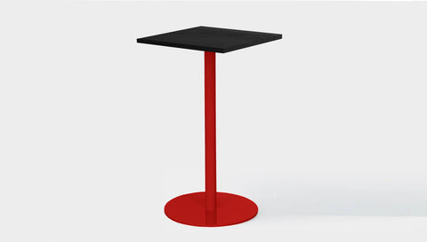 reddie-raw round Bob Pedestal Cafe & Bar Table Square (2 heights)