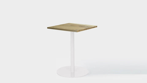 reddie-raw round Bob Pedestal Cafe & Bar Table Square (2 heights)