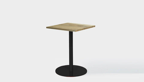 reddie-raw round Bob Pedestal Cafe & Bar Table Square (2 heights)