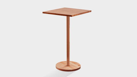 reddie-raw cafe & bar pedestal table Bob Pedestal Square Cafe & Bar Table  Square (2 heights)