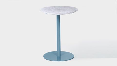 reddie-raw round Bob Pedestal Table Marble Cafe & Bar Table (2 heights)