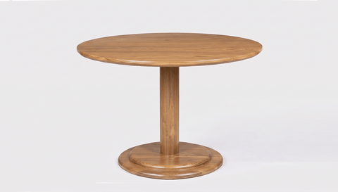reddie-raw round 60dia x 75H *cm / Solid Reclaimed Teak Wood~Oak Cass Table