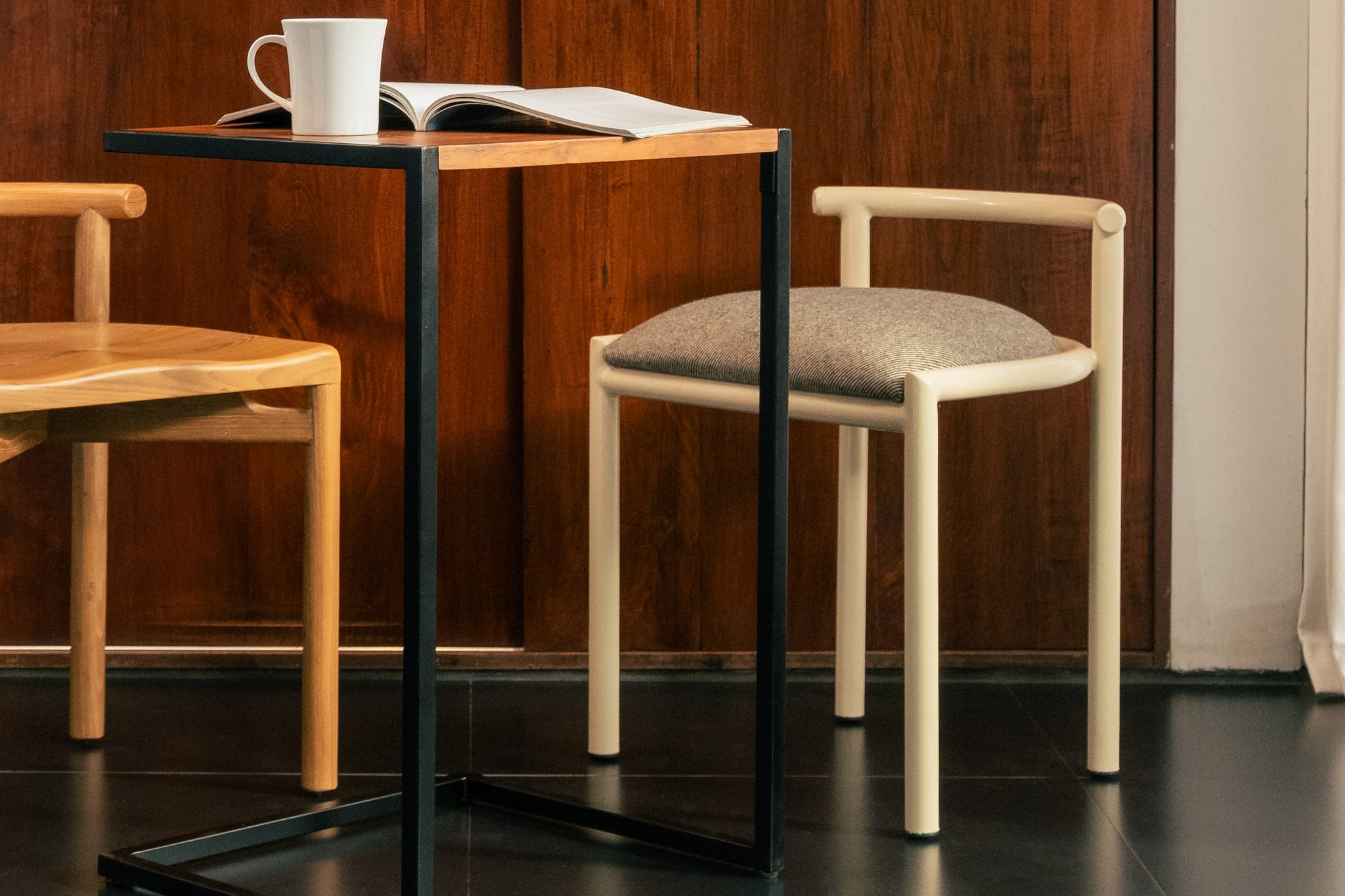 reddie-raw stool Cinta cafe stool metal