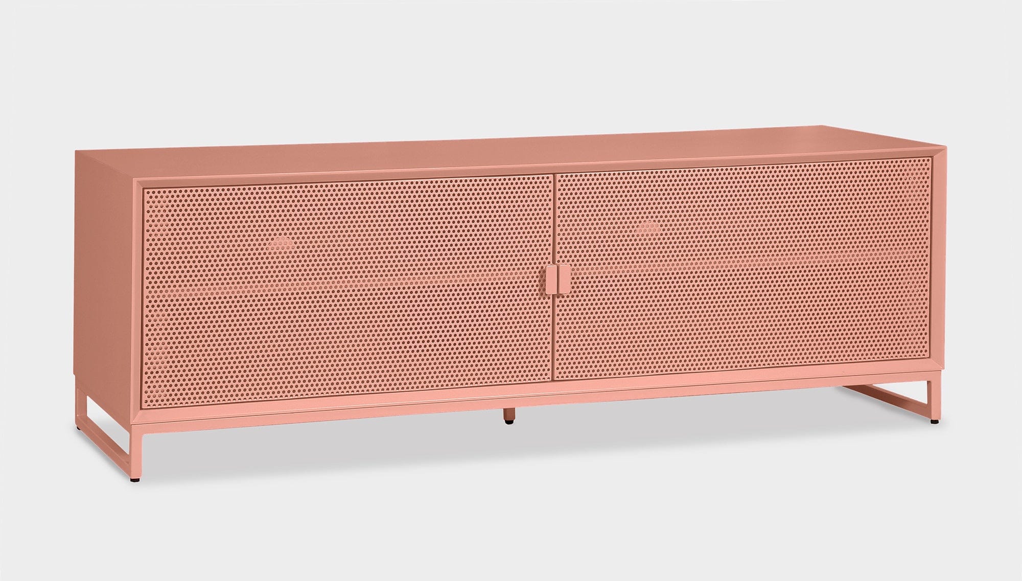 reddie-raw media unit 150W x 45D x 50H *cm / Lacquer~Pink NCW Media Unit