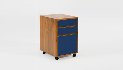reddie-raw mobile storage NCW Wood Pedestal Drawers