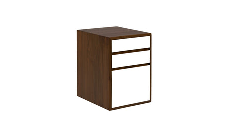 reddie-raw mobile storage NCW Wood Pedestal Drawers