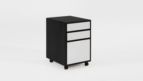 reddie-raw mobile storage NCW Wood Pedestal Drawers
