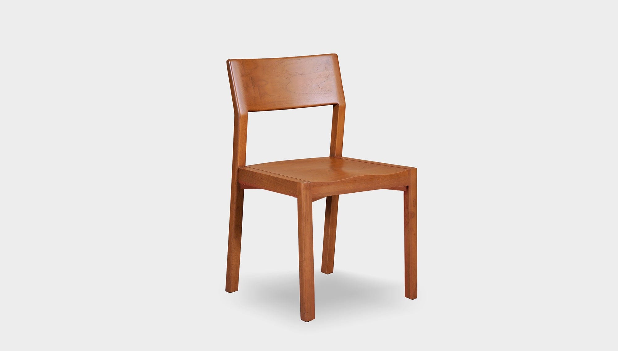 reddie-raw dining chair 46W x 49D x 82H *cm (45H seat) / Solid Reclaimed Teak Wood~Natural / No Brass Rita Dining Chair