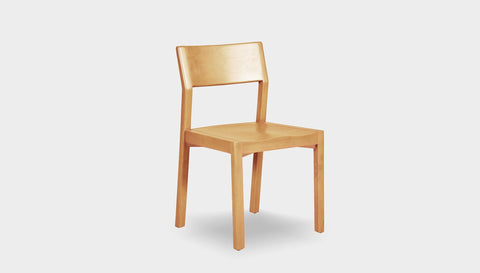 reddie-raw dining chair 46W x 49D x 82H *cm (45H seat) / Solid Reclaimed Teak Wood~Oak / No Brass Rita Dining Chair
