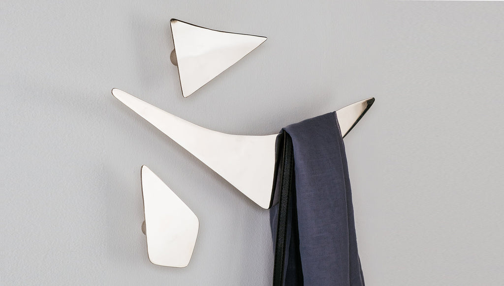 reddie-raw lounge chair 33.6W x 39.5*cm (group of 3) / Metal~Stainless Steel Suka Drops