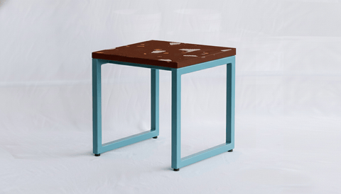 reddie-raw square side table Suzy Side Table Square COLLAB
