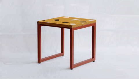 reddie-raw square side table Suzy Side Table Square COLLAB