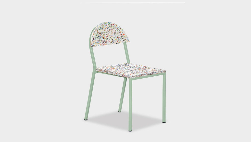reddie-raw stool Suzy Stackable Recycled Plastic Dining Chair