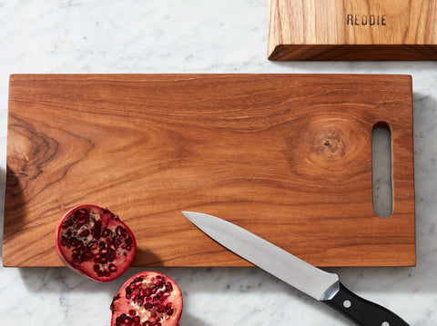 reddie-raw chopping board 40W x 20D x 2H *cm / Wood Teak~Natural Gary Chopping Board