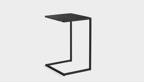 reddie-raw laptop table 45W x 40D x 65H *cm / Wood-Veneer~Black / Metal~Black Suzy Laptop Table