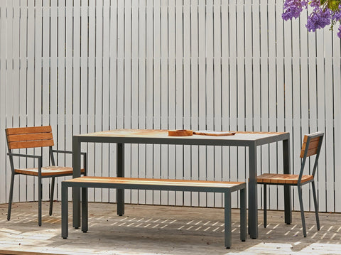 reddie-raw outdoor seating Mimi Outdoor Bench