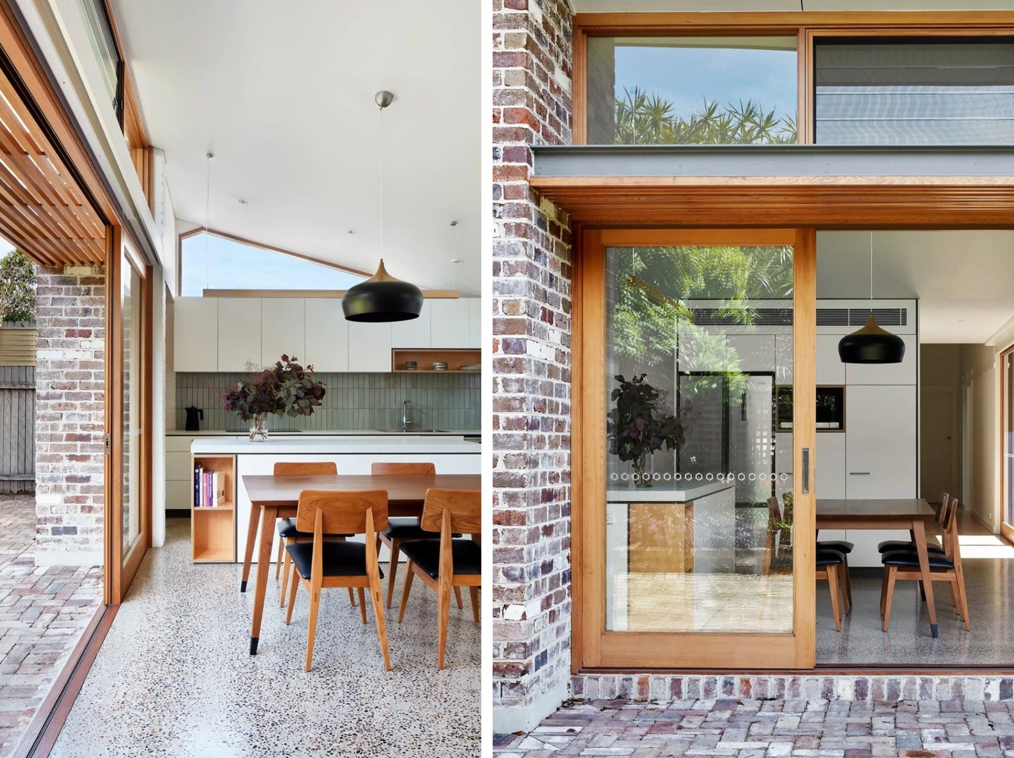 reddie-raw rectangular Vinny Table - Wood