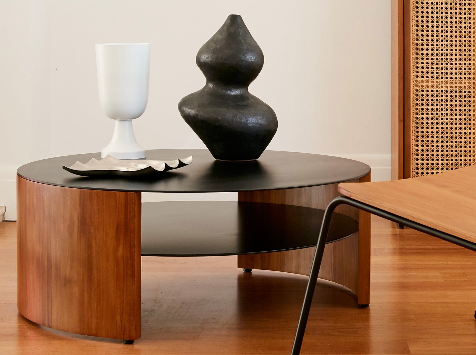 reddie-raw round coffee table Andi Coffee Table Round