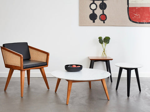 reddie-raw round coffee table Vinny Coffee Table Round