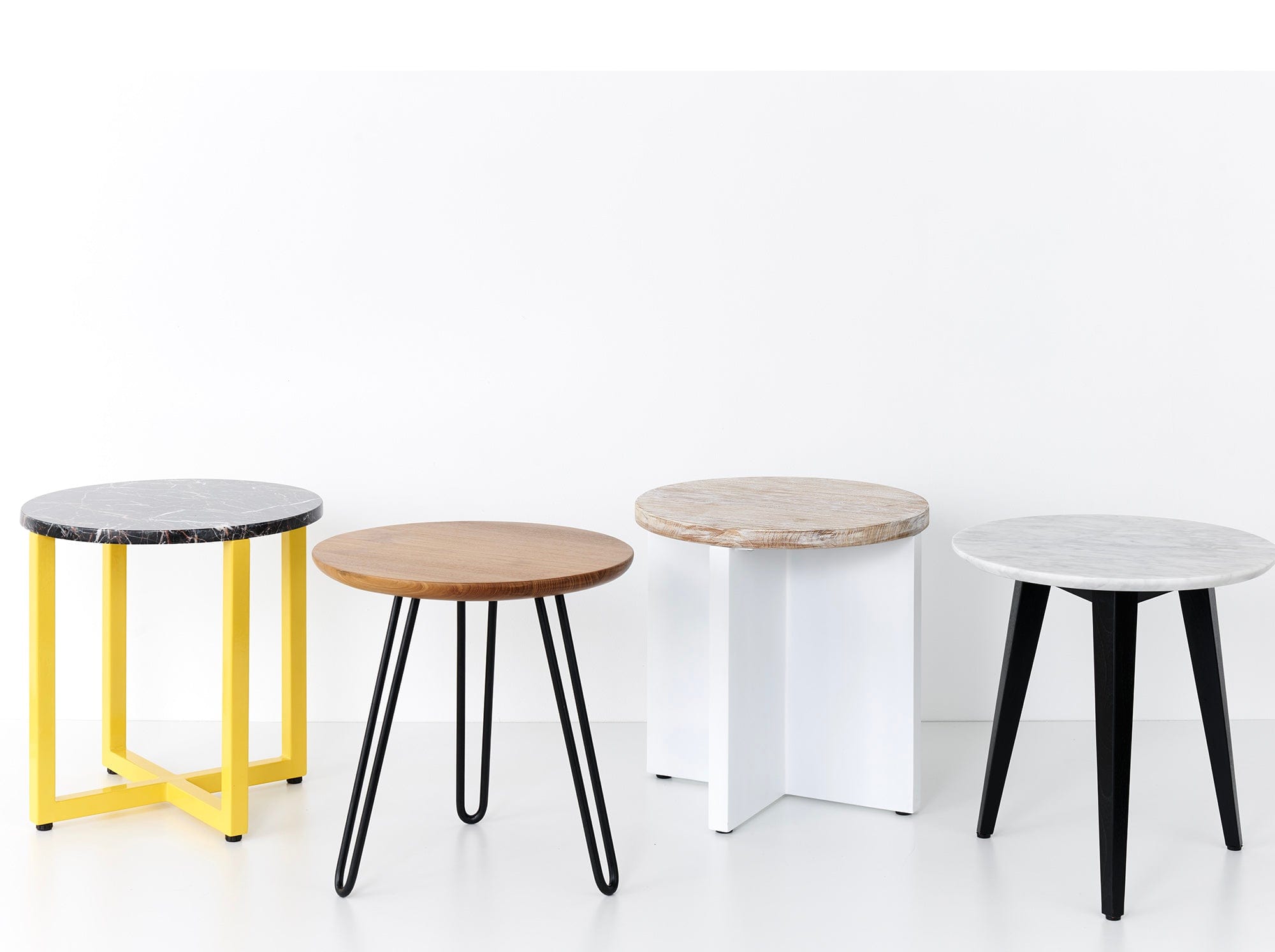 reddie-raw round side table Suzy Side Table Round