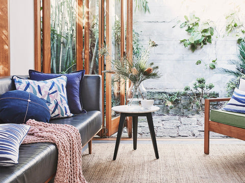 reddie-raw round side table Vinny Side Table Round