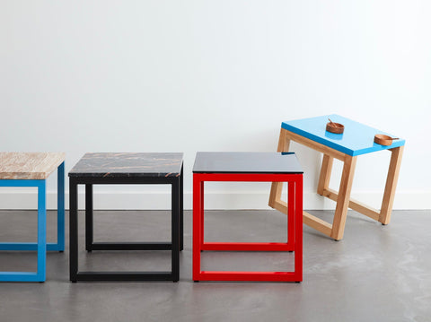 reddie-raw square side table Suzy Side Table Square