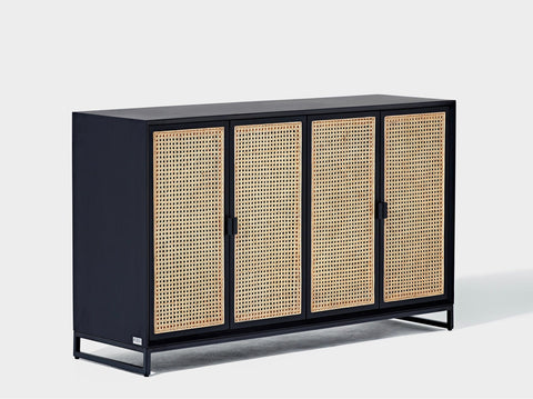 reddie-raw storage cupboard NCW Rattan Buffet Storage Unit