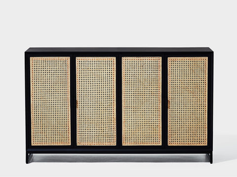 reddie-raw storage cupboard NCW Rattan Buffet Storage Unit