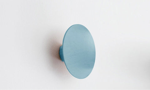 reddie-raw wall hooks 10dia x 4H *cm / Lacquer~Blue Coin Wall Hook